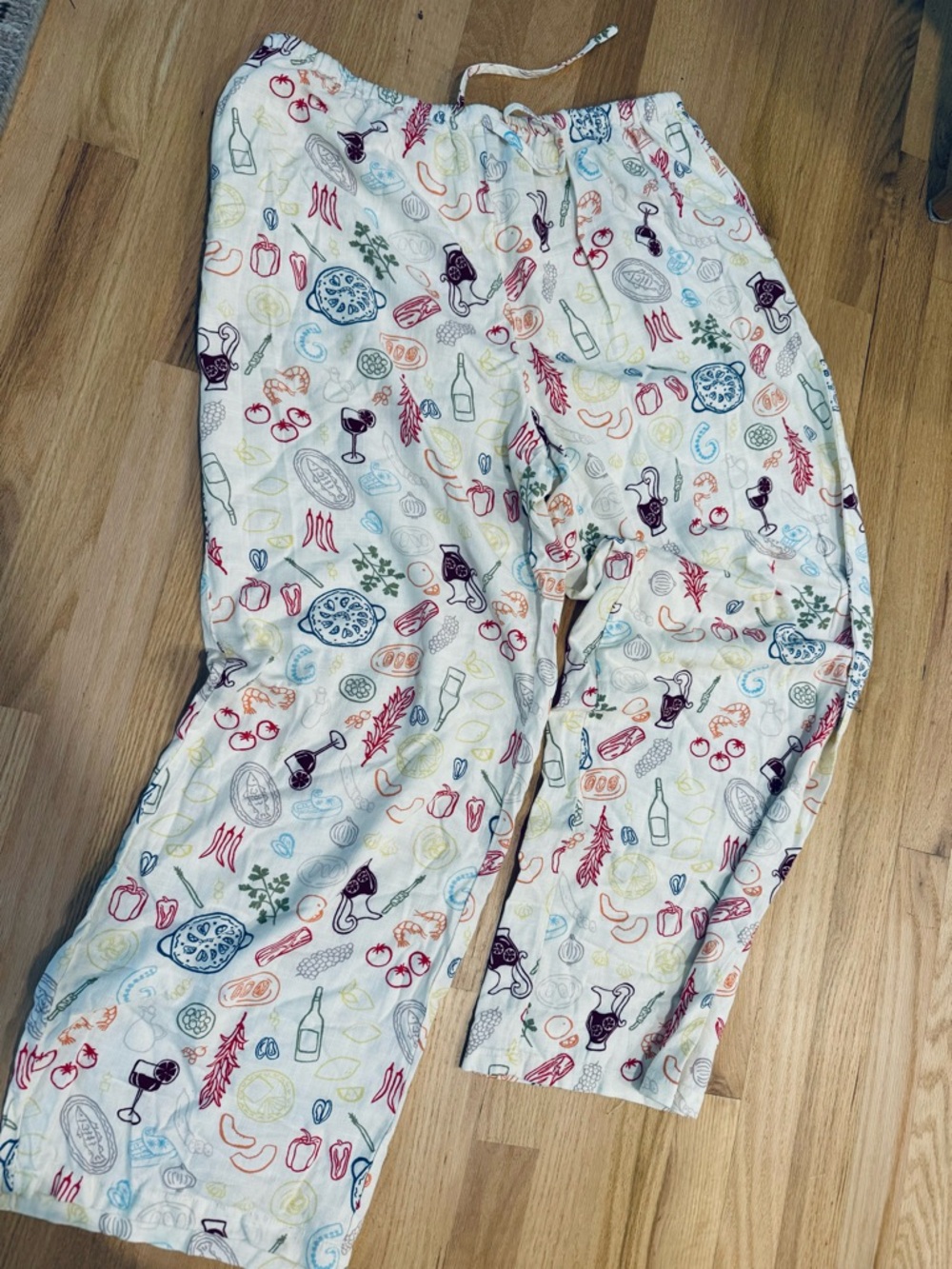 Sincerely Jules Wide Leg Linen
Blend Pull On Pants XL